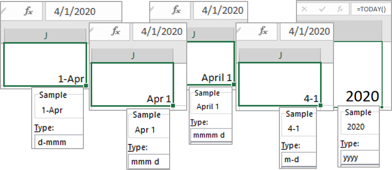 Excel Date Format