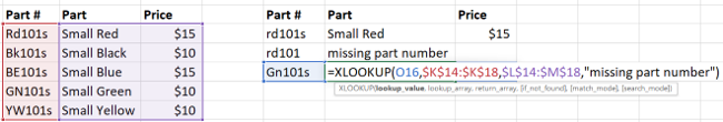 xlookup